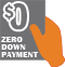 Zero down payment